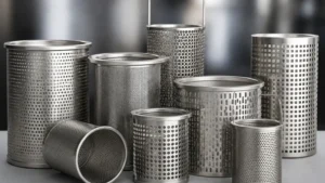 Perforated Metal Container visual guide