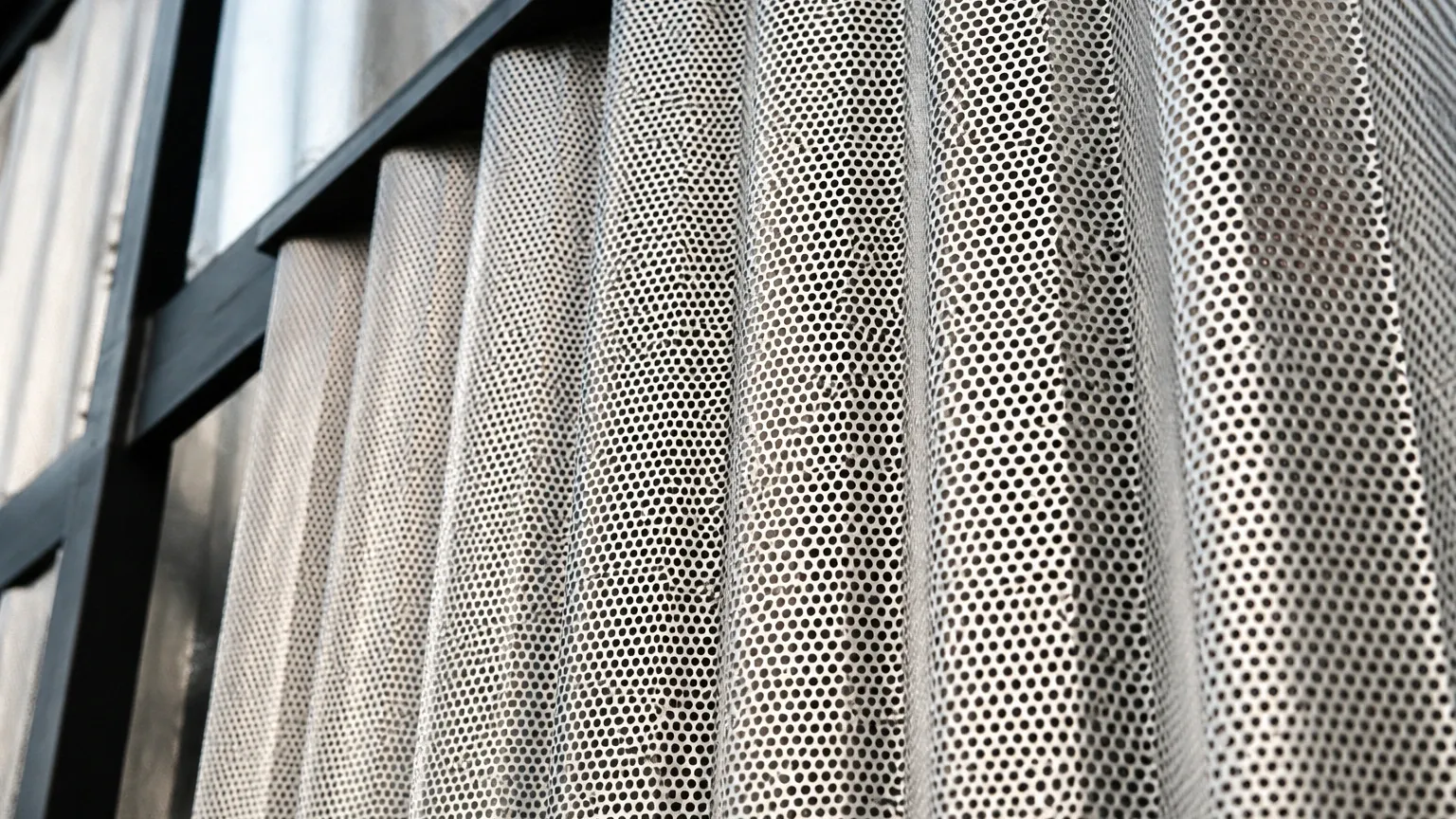 Perforated Metal Curtain Perforated Metal Curtain visual guide