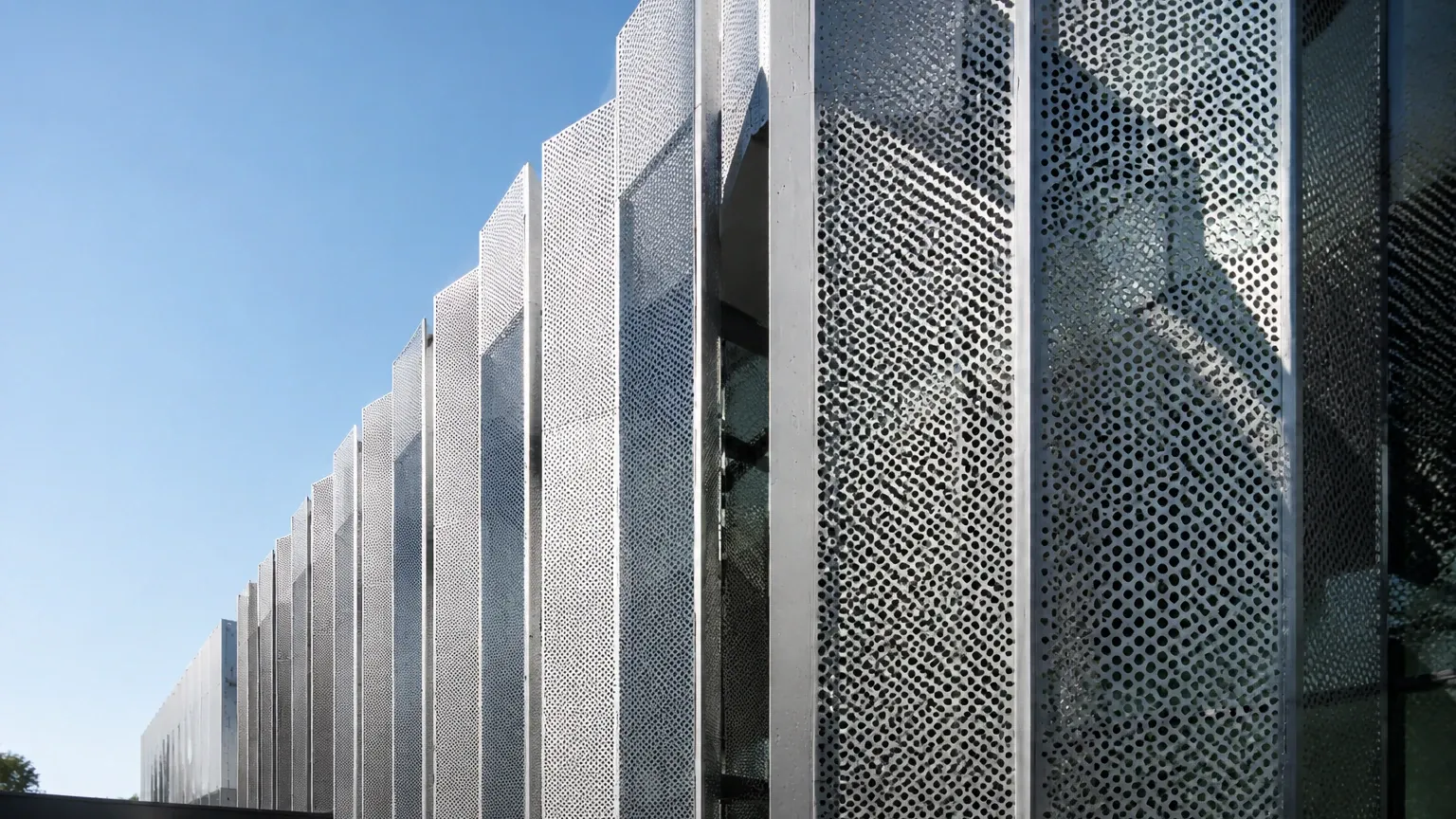 Perforated Metal Curtain Wall Perforated Metal Curtain Wall visual guide