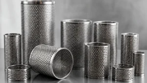 Perforated Metal Cylinder visual guide
