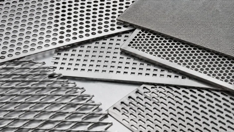Perforated Metal Dimensions visual guide