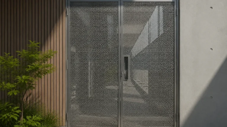 Perforated Metal Doors visual guide