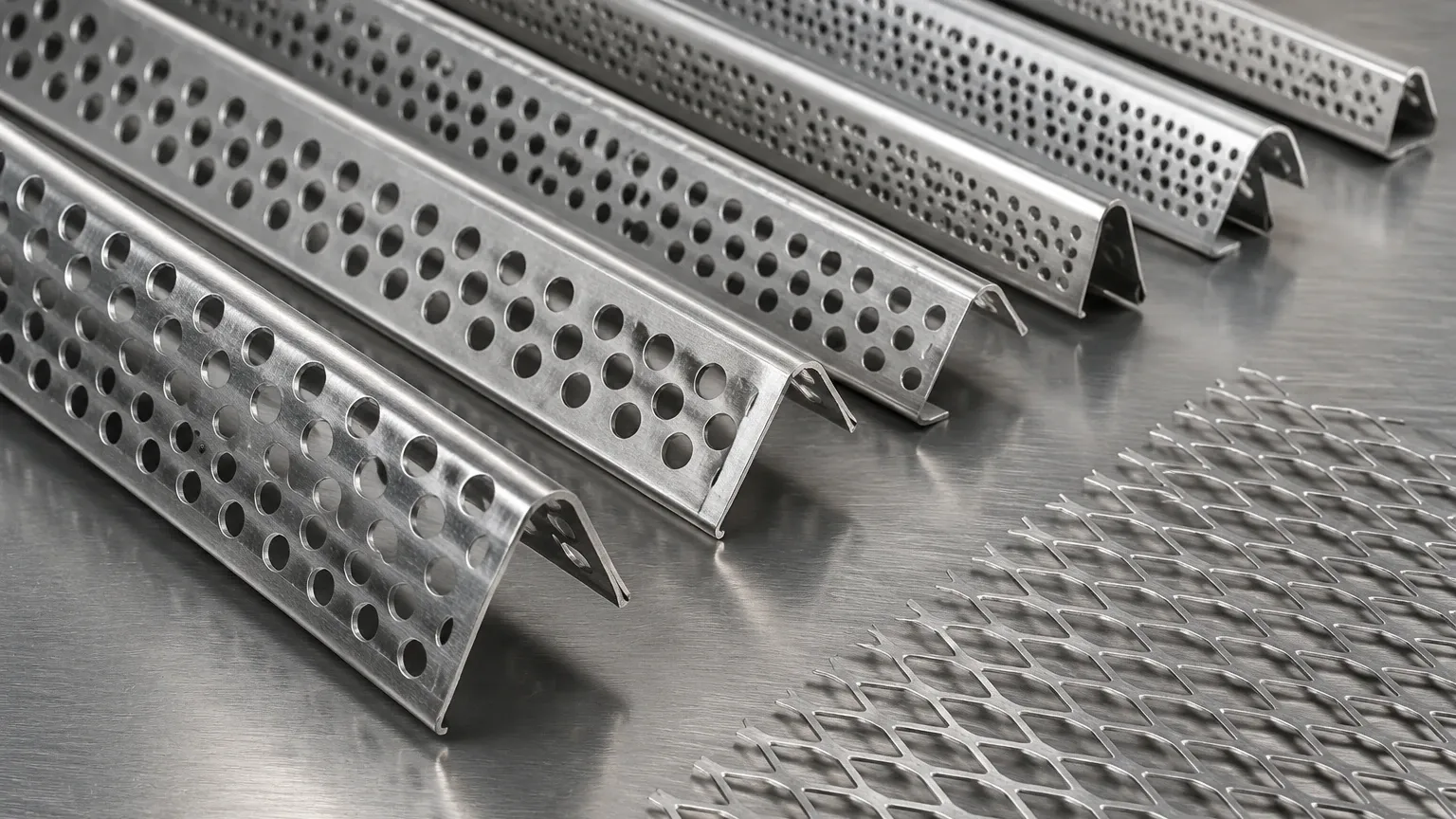Perforated Metal Edge Trim Perforated Metal Edge Trim visual guide