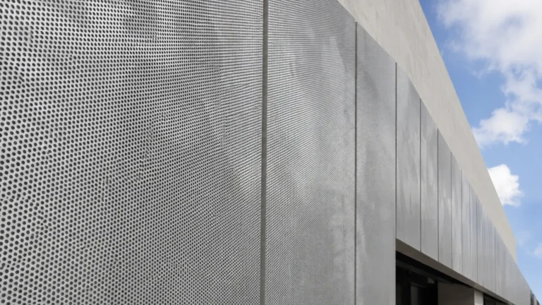 Perforated Metal Elevation visual guide