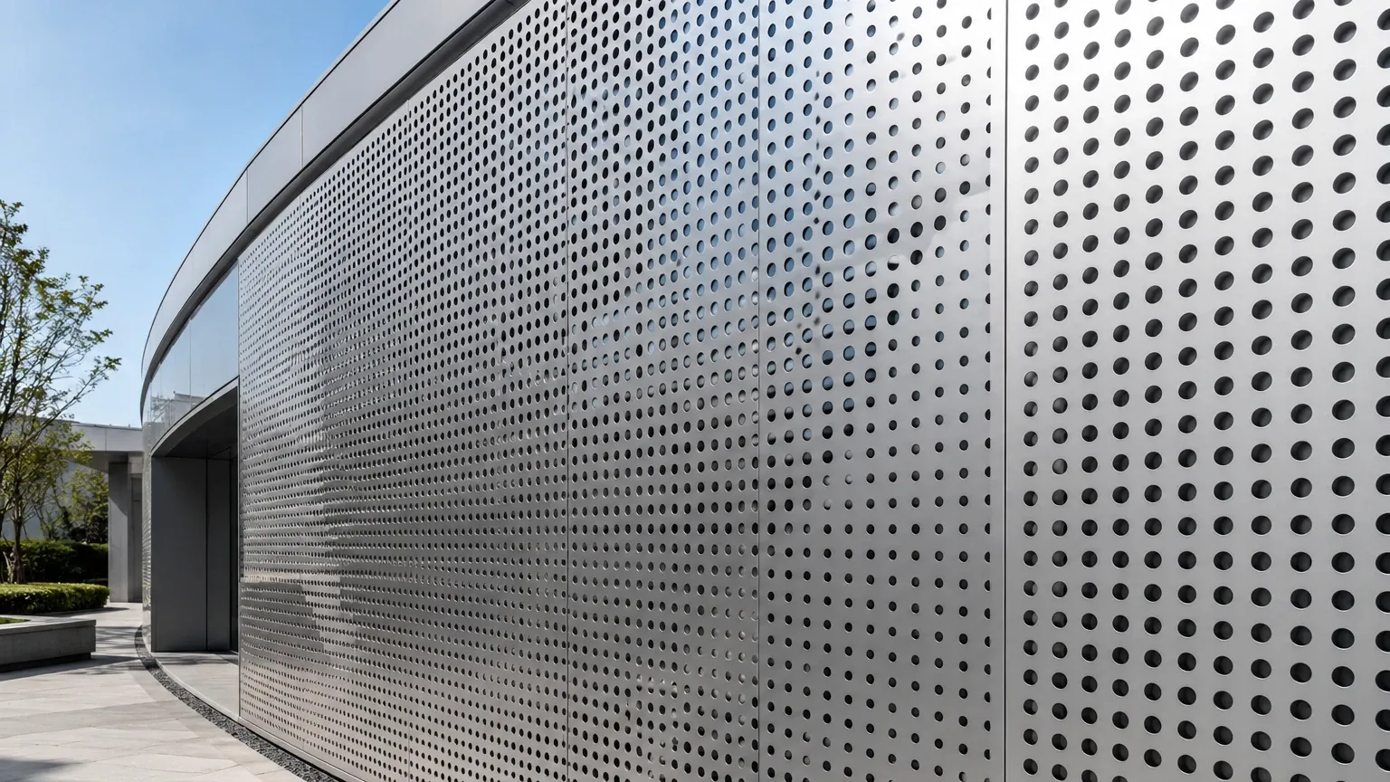 Perforated Metal Exterior Perforated Metal Exterior visual guide