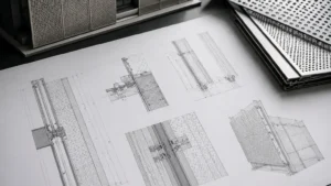 Perforated Metal Facade Detail Drawings visual guide