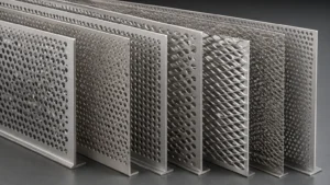 Perforated Metal Fins visual guide