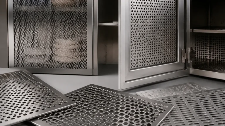 Perforated Metal for Cabinets visual guide