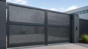 Perforated Metal Gates visual guide