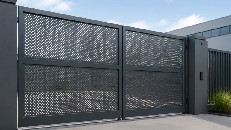 Perforated Metal Gates visual guide