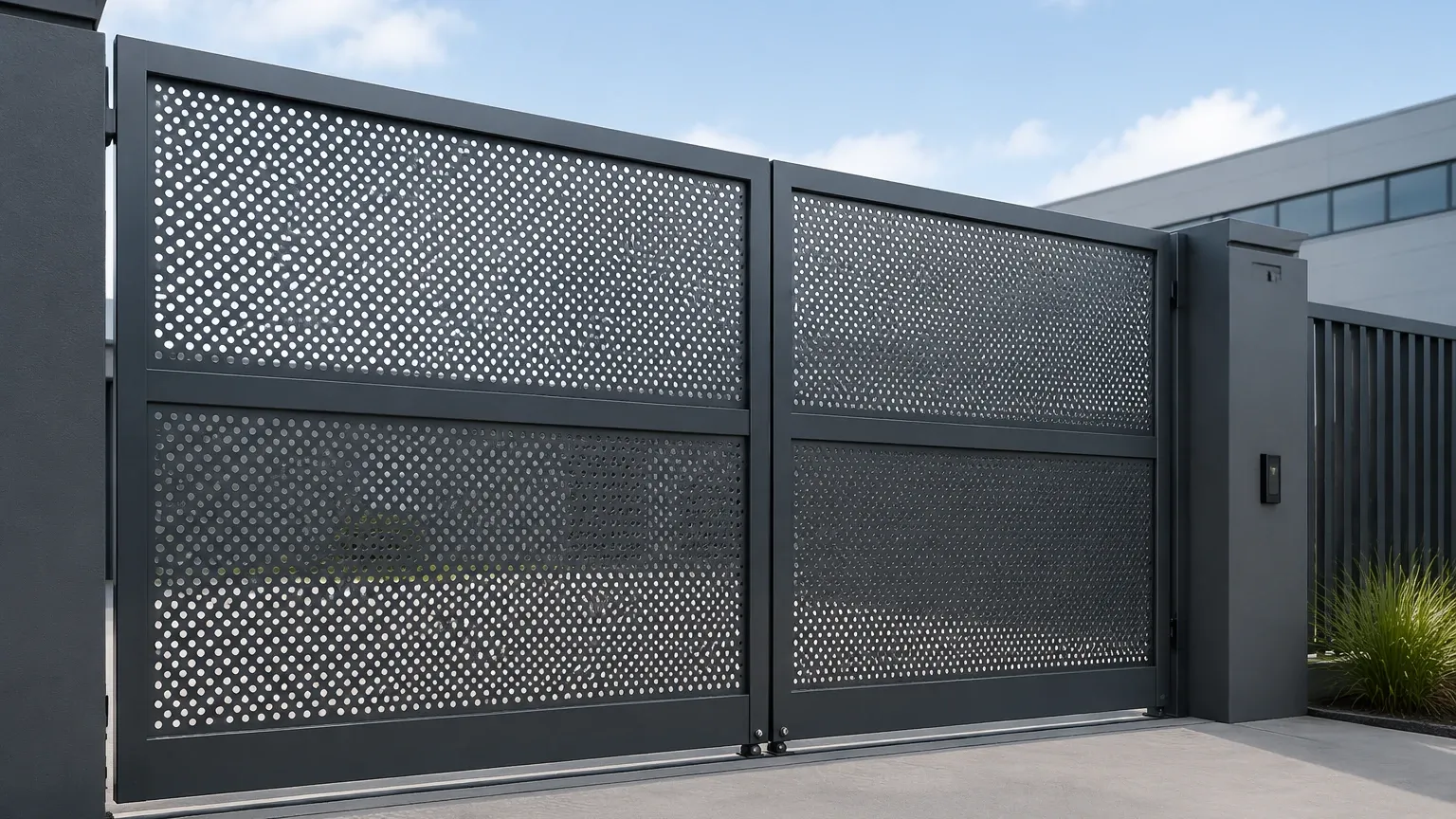 Perforated Metal Gates Perforated Metal Gates visual guide