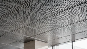 Perforated Metal Grid Ceiling visual guide