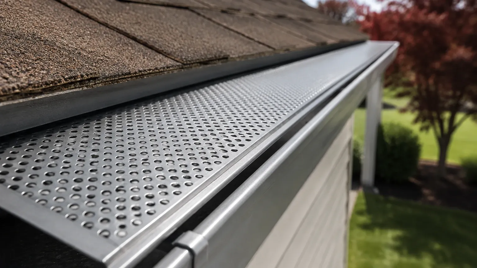 Perforated Metal Gutter Guards Perforated Metal Gutter Guards visual guide