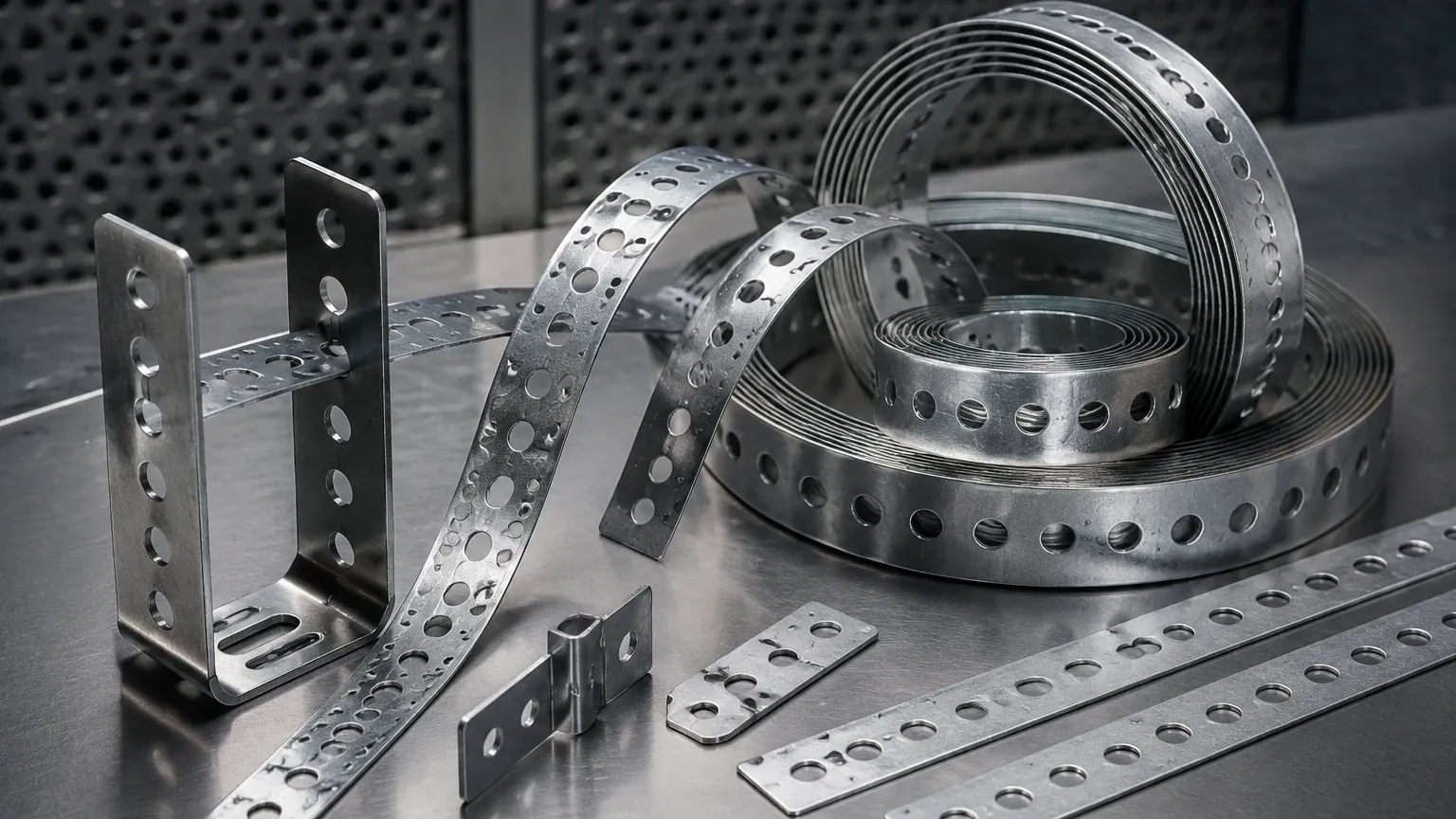 Perforated Metal Hanger Straps visual guide