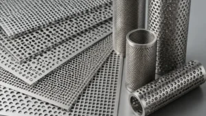 Perforated Metal Hole Size visual guide