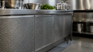 Perforated Metal Kitchen visual guide