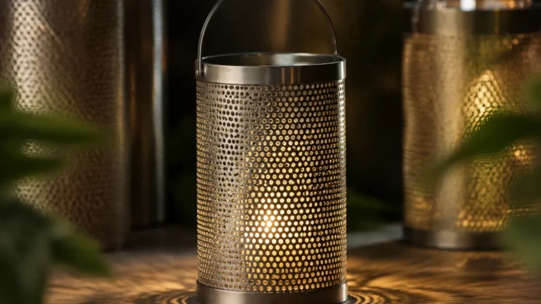 Perforated Metal Lantern visual guide