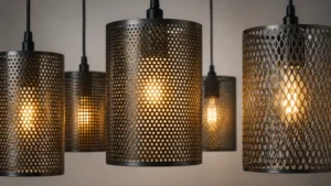 Perforated Metal Light Shade visual guide