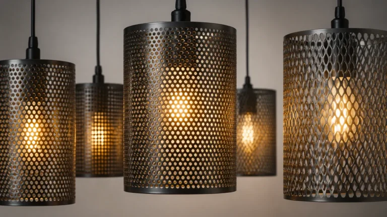 Perforated Metal Light Shade visual guide