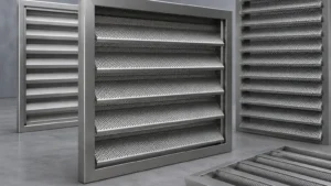 Perforated Metal Louvers visual guide