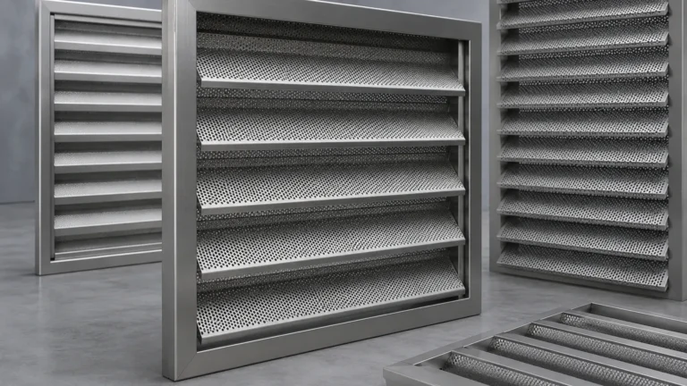 Perforated Metal Louvers visual guide