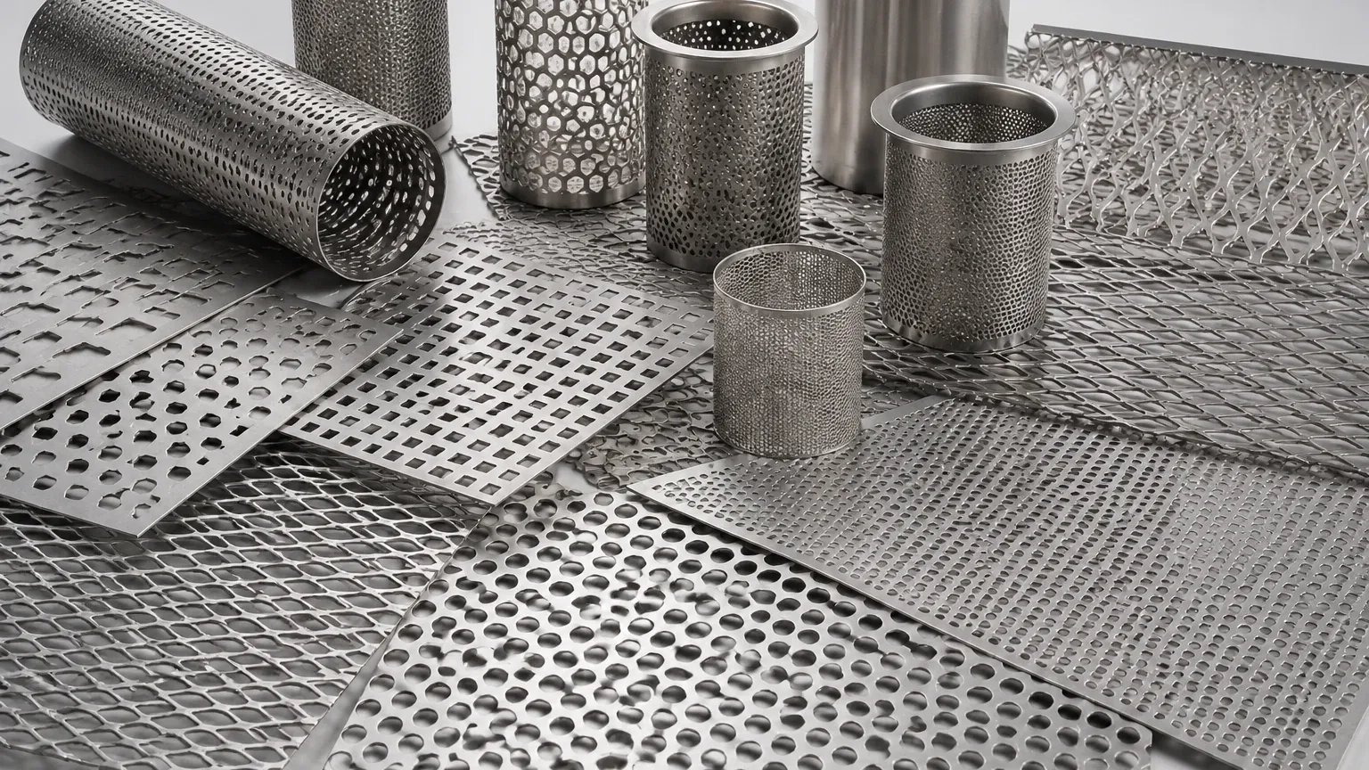 Perforated Metal Material visual guide