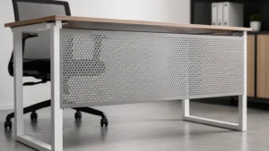 Perforated Metal Modesty Panel visual guide