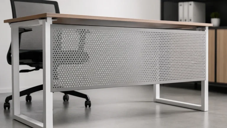Perforated Metal Modesty Panel visual guide