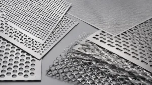 Perforated Metal Nearby visual guide