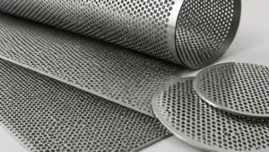 Perforated Metal One Way visual guide
