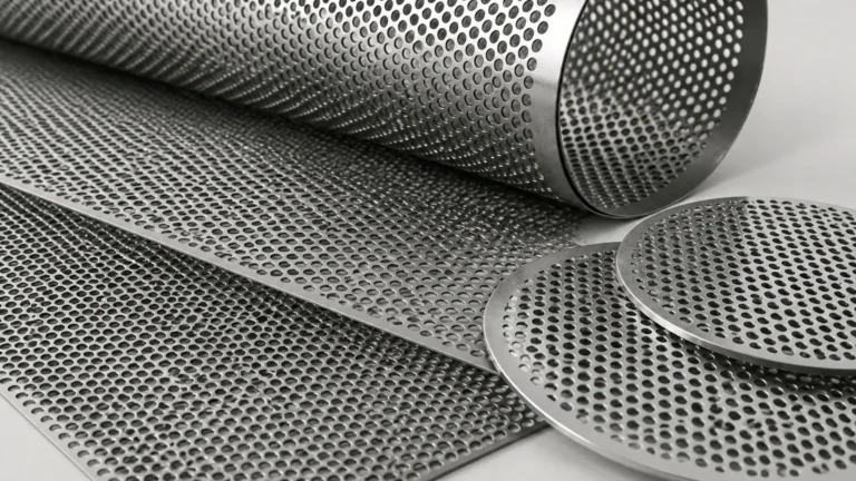 Perforated Metal One Way visual guide