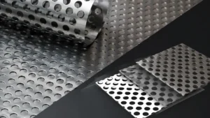 Perforated Metal Opacity Map visual guide