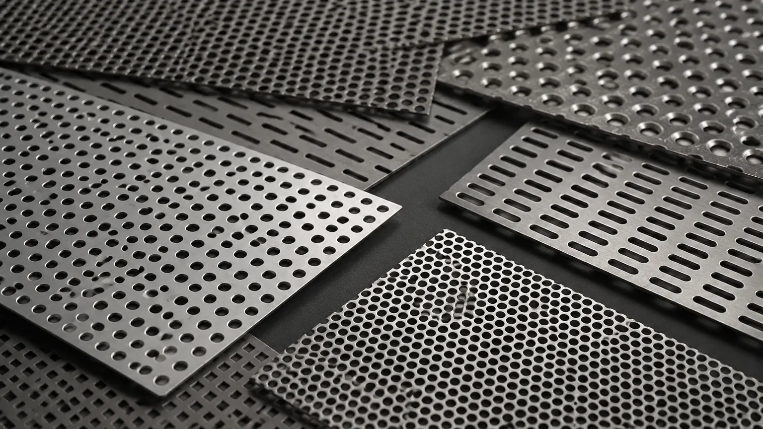Perforated Metal Open Area visual guide
