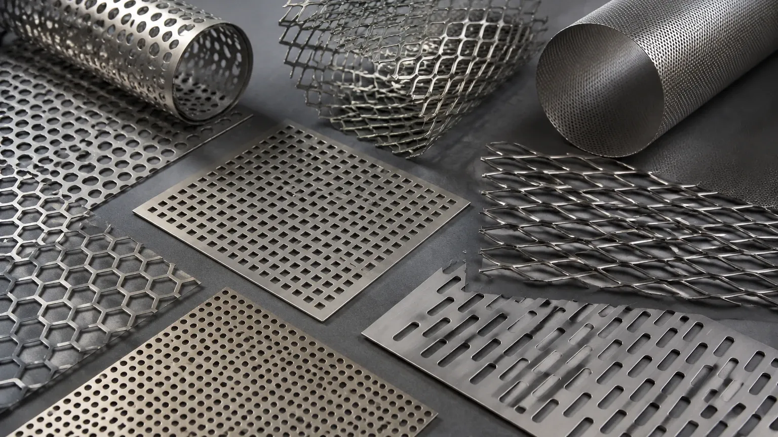 Perforated Metal Options Perforated Metal Options visual guide