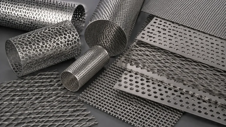 Perforated Metal or Mesh visual guide
