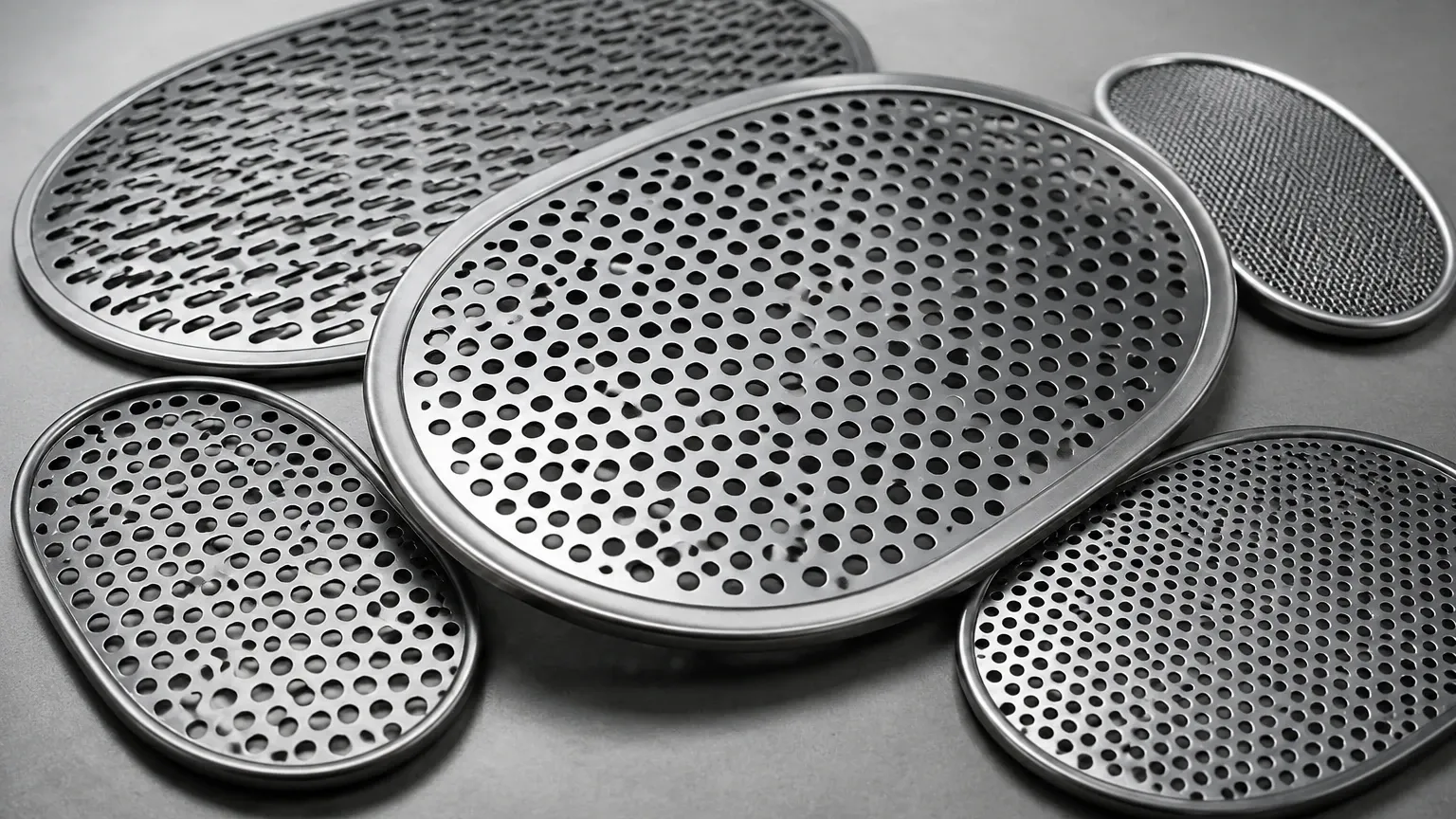 Perforated Metal Oval Perforated Metal Oval visual guide