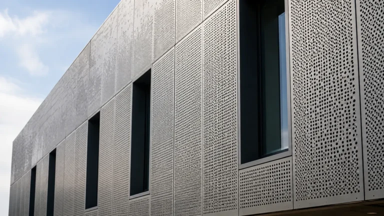 Perforated Metal Panel Facade visual guide
