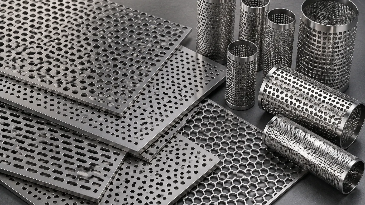 Perforated Metal Patterns Perforated Metal Patterns visual guide