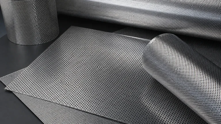 Perforated Metal Sheet 1mm Hole visual guide