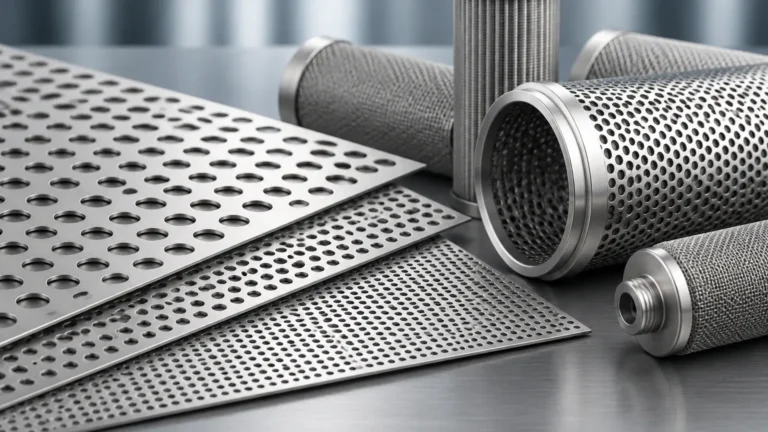 Perforated Metal Sheet visual guide