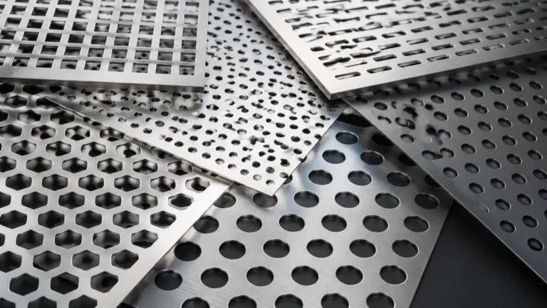 Perforated Metal Sheet Hole Size visual guide