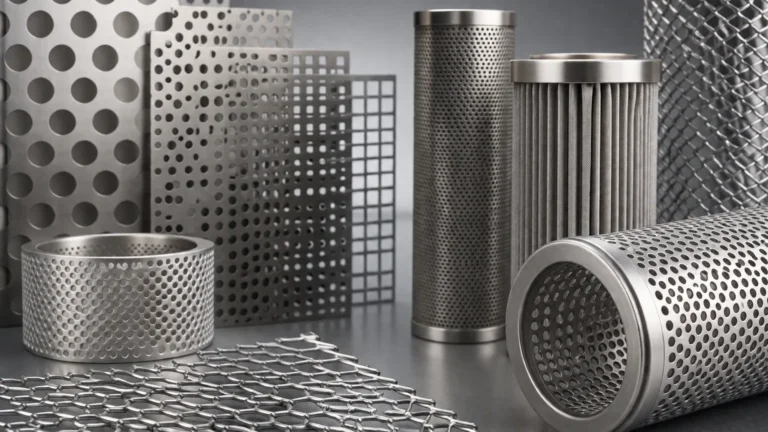 Perforated Metal Texture visual guide