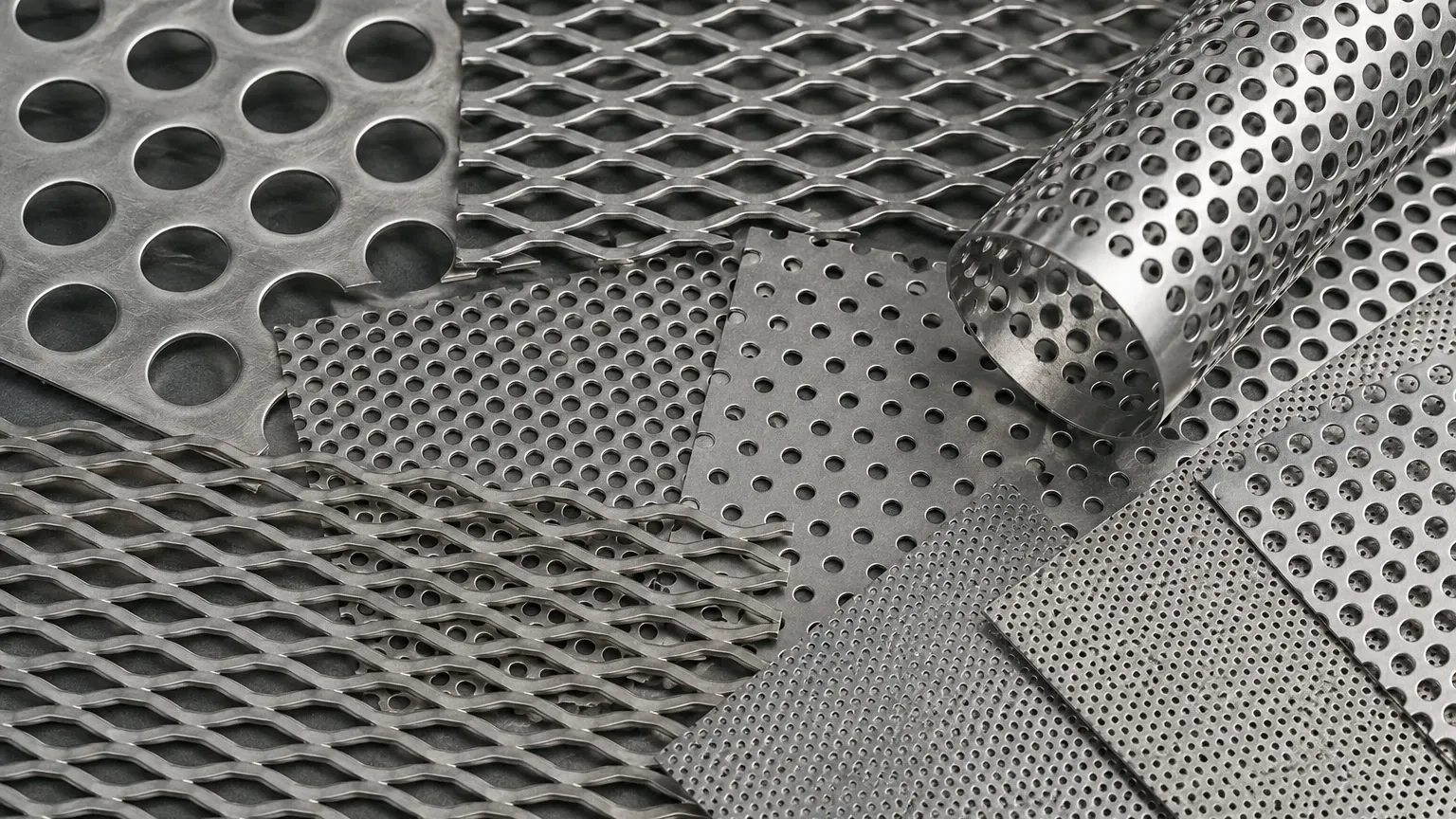 Perforated Metal Texture Png visual guide