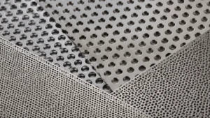 Perforated Metal Texture Seamless visual guide