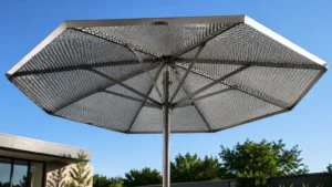 Perforated Metal Umbrella visual guide