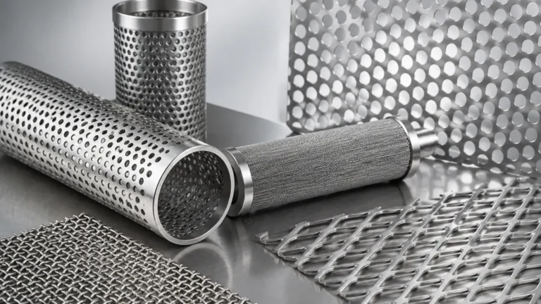 Perforated Metal Vray visual guide