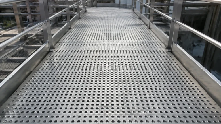Perforated Metal Walkway visual guide
