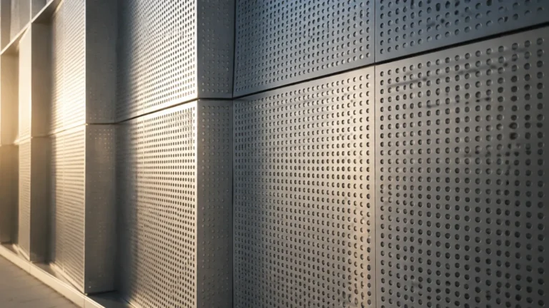 Perforated Metal Wall visual guide