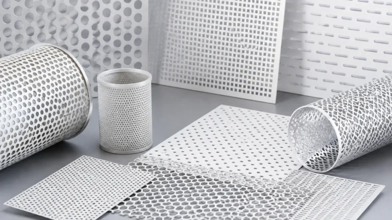 Perforated Metal White visual guide