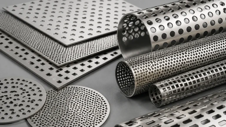 Perforated Metal with Holes visual guide